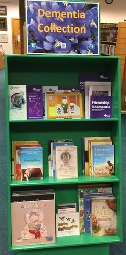 Dementia Collection Display by Moray Libraries